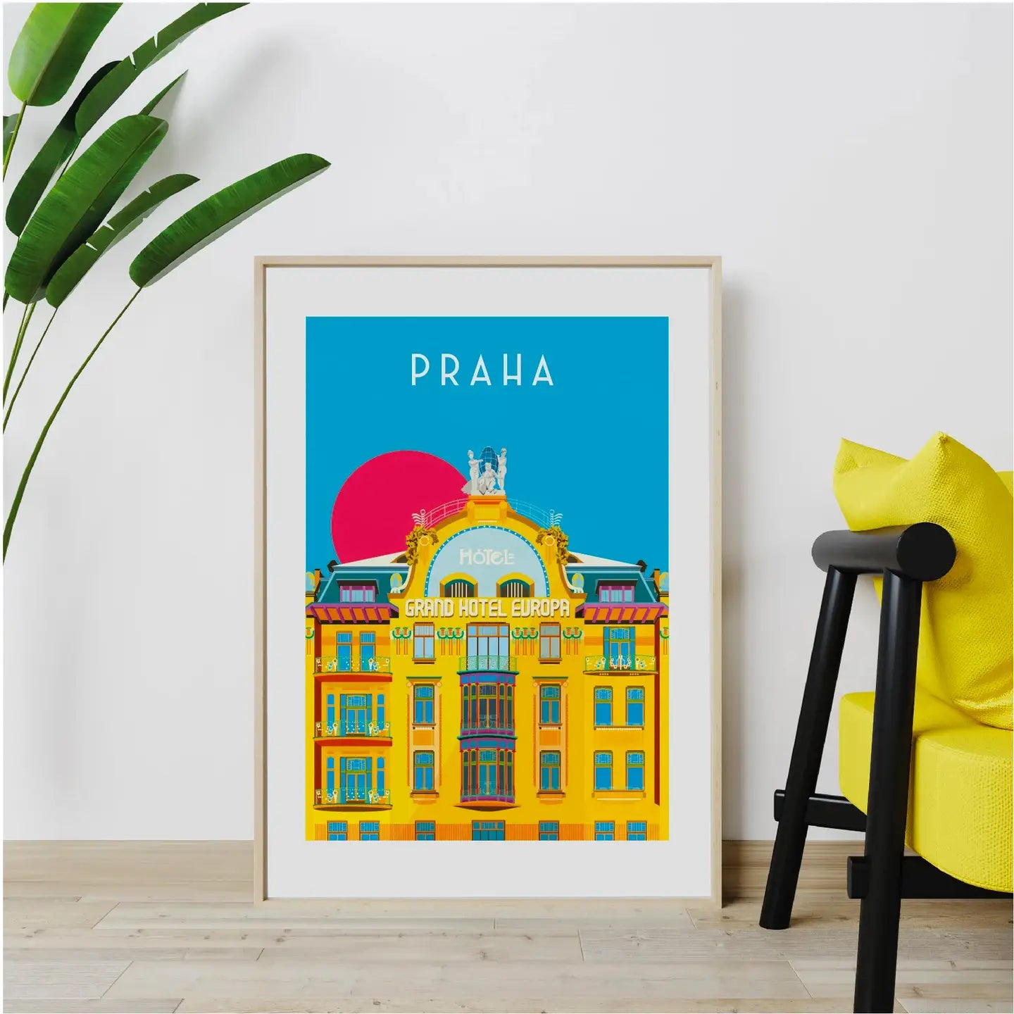 Praha Grand art print