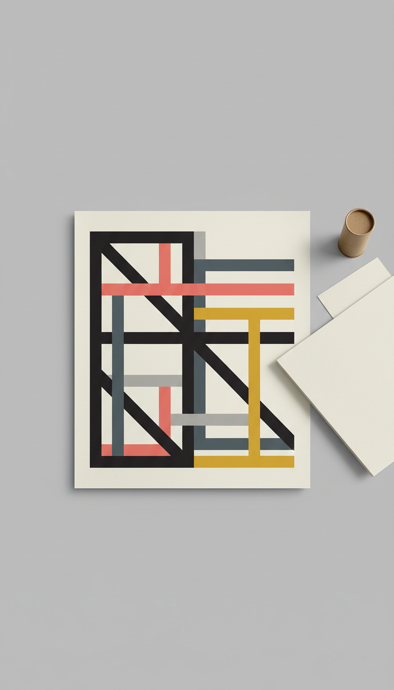 A3 Typographic Print Hand-Numbered Edition