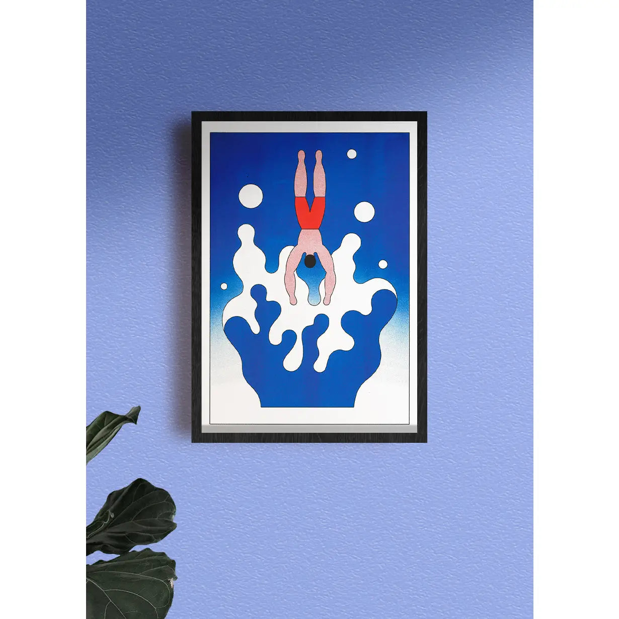 Dominic Kesterton - Dive A3 print.