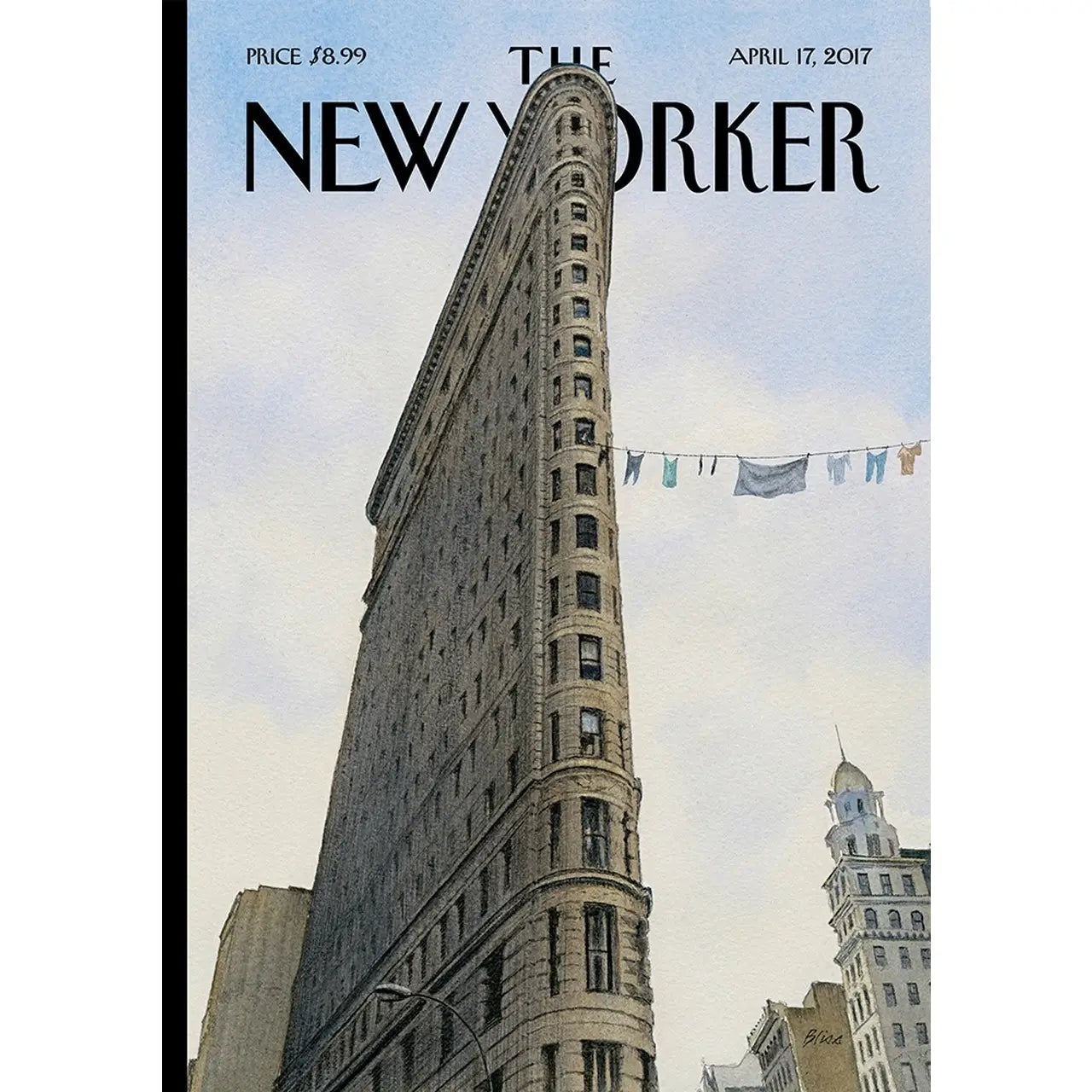 Fashion District/Flatiron Building greeting card