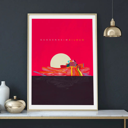 Guggenheim Bilbao art print