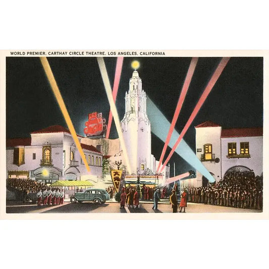 World Premier Carthay Circle A3 poster
