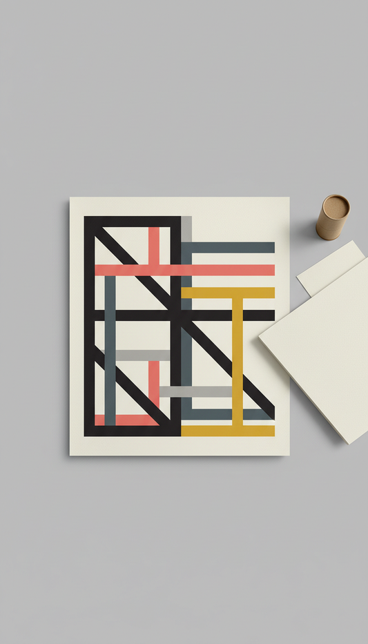 A3 Typographic Print Hand-Numbered Edition